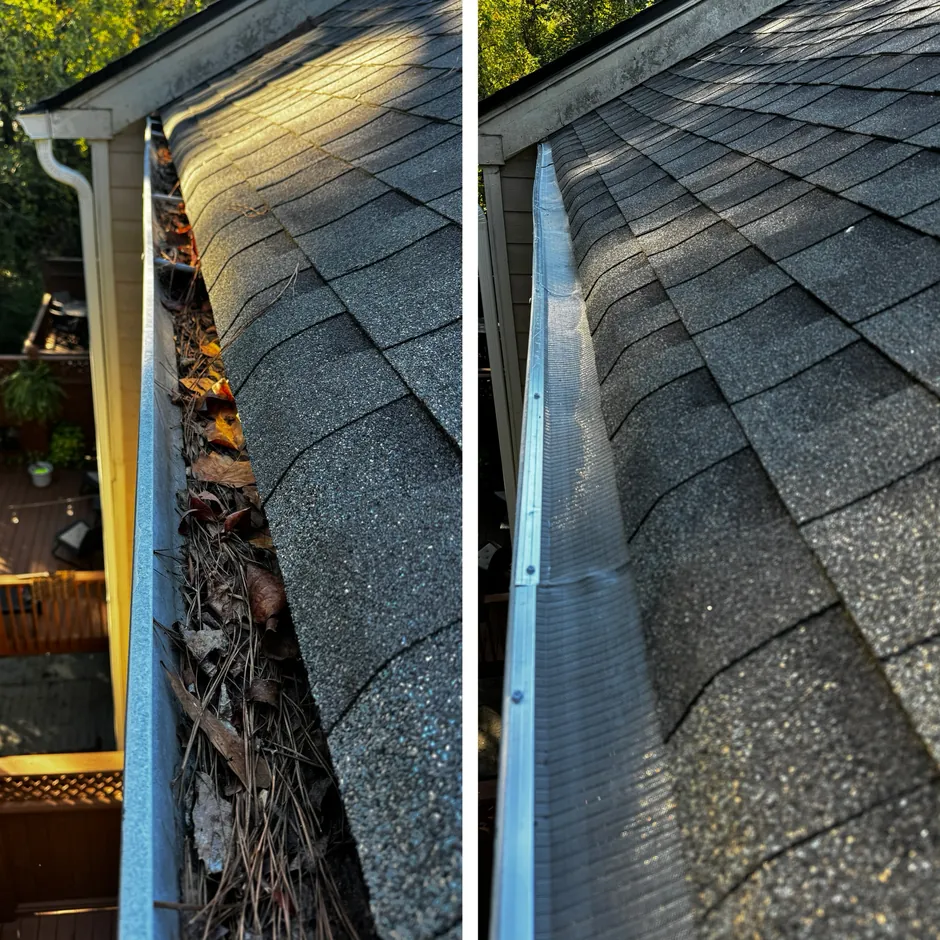 Residential gutter cleaning that protects your home